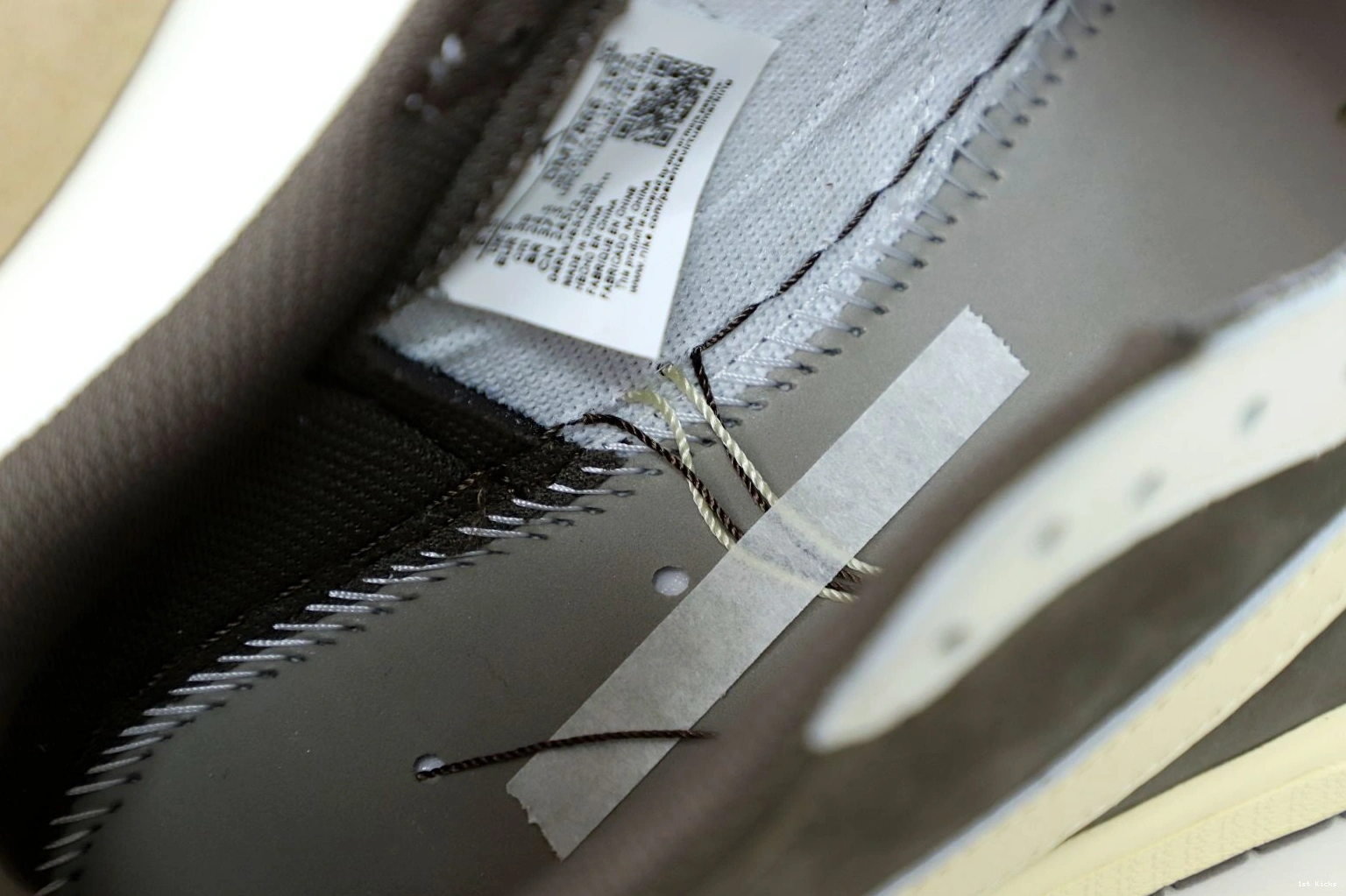 1 JORDAN OG Comfortable LOW REVERSE MOCHA TRAVIS X AIR SCOTT Kimikick 1933 1217